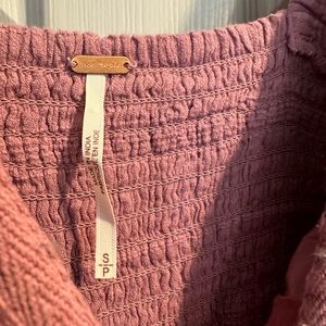 Free People mauve maxi